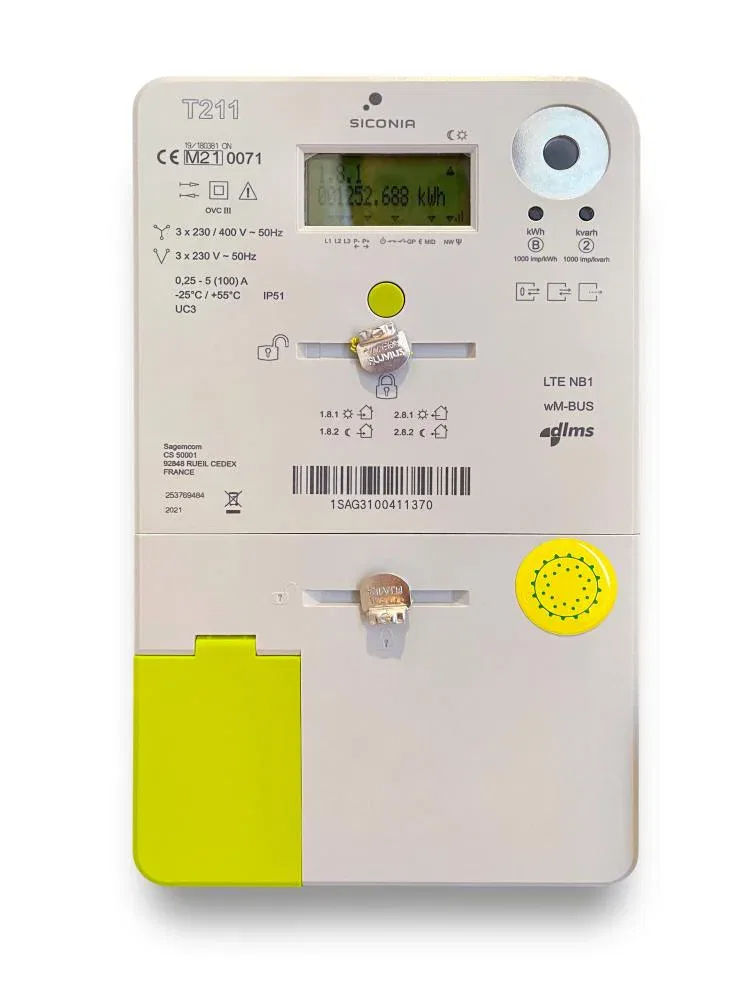 straling slimme elektriciteitsmeter met Penta Power 220 Tag neutraliseren