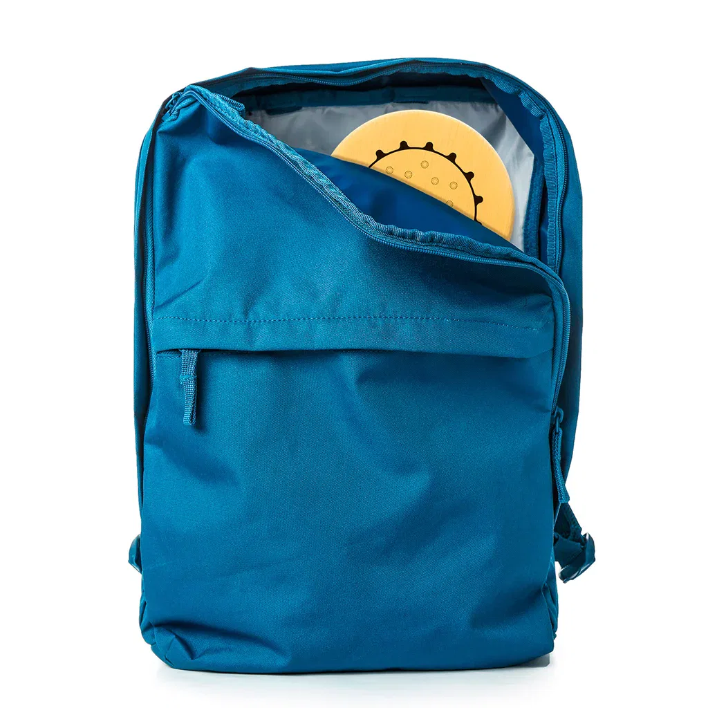 Penta Power Gold Tag in school bag and backpack for protection against radiation on the go