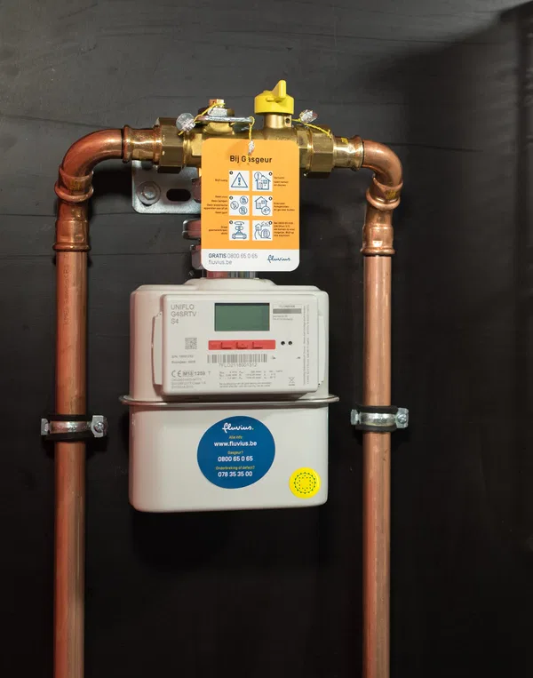 Bescherming straling slimme gasmeter met Penta Power 220 Tag