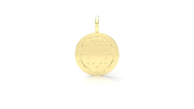 Penta Power Jewel Pendentif or jaune avant droit