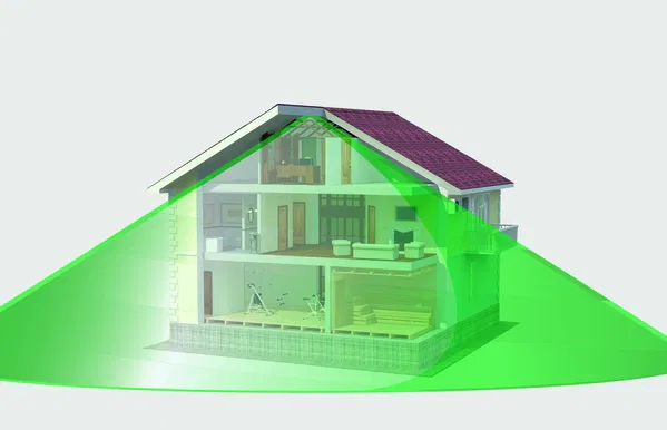 Placement of Penta Power Home Tag in ridge