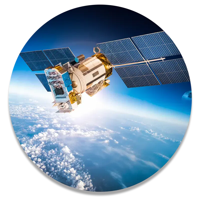 Straling van satellieten neutraliseren