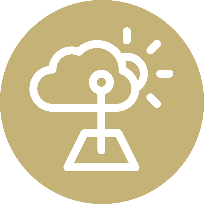 Straling van weerstations