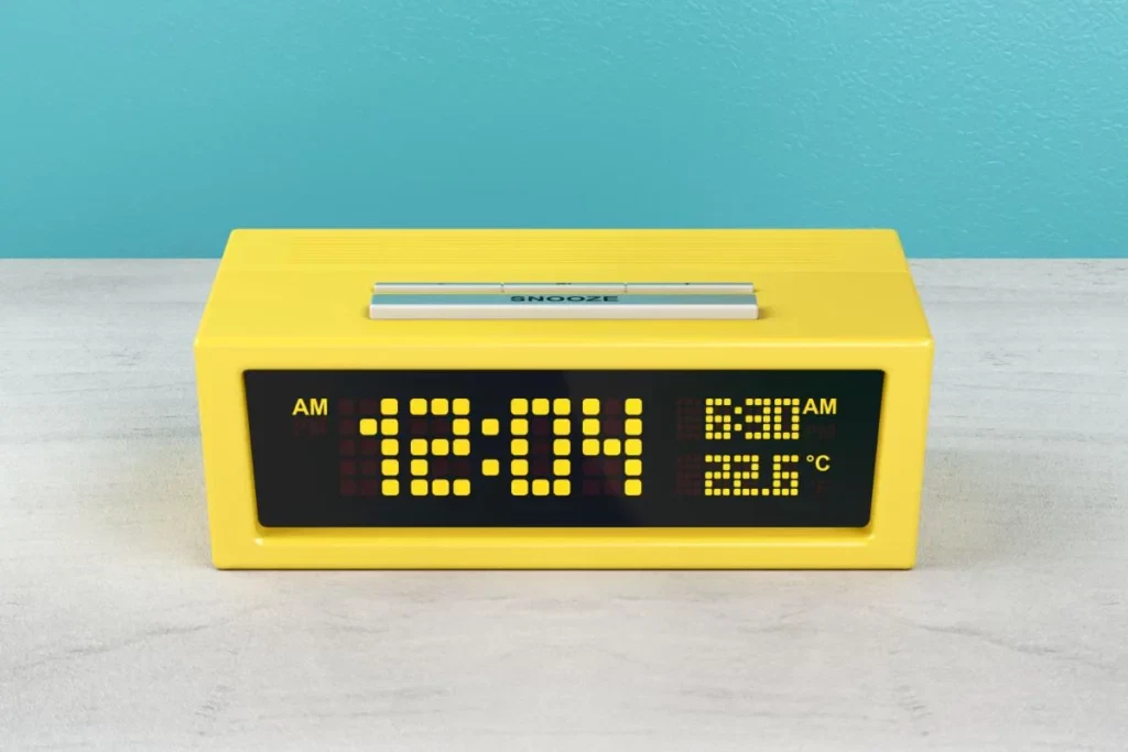 straling elektrische wekker