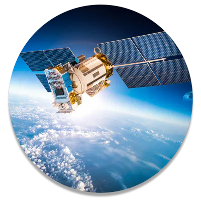 Neutralisierung der Strahlung von Satelliten
